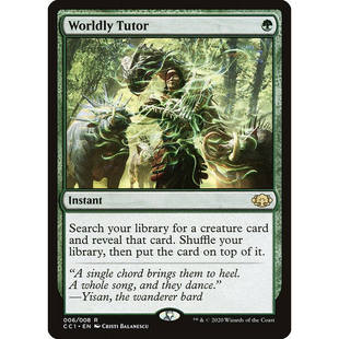 呆呆龙卡牌 万智牌 cc1 英文 指挥官收藏 处世导师 绿