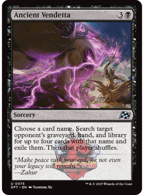 万智牌 远古血仇 Ancient Vendetta 英文 平/闪/异画 乙太漂移