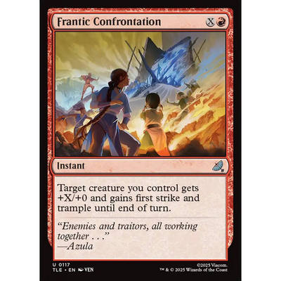 万智牌 frantic confrontation 狂暴交锋 TLE 闪