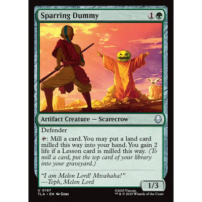 万智牌 sparring dummy 陪练假人 TLA 平/闪