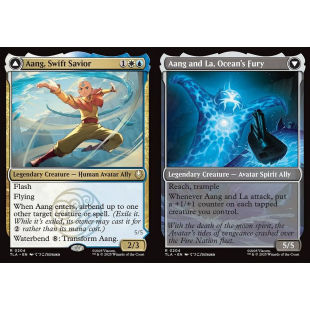 Savior 闪 万智牌 Swift 异画 平 TLA Aang 灵动救世主安昂