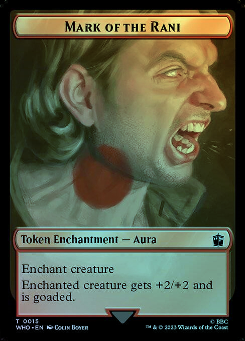 呆呆龙 万智牌 闪 MARK OF THE RANI 衍生物 神秘博士