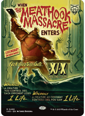 呆呆龙 万智牌 肉钩大屠杀 英文 平/闪/扩画/日印 依尼翠重制版