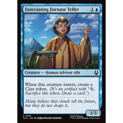 万智牌 forecasting fortune teller 先知算suan命师 TLA 平/闪