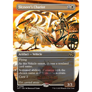万智牌 空先知战车 skyseer's chariot 英文 平/闪/异画 乙太漂移