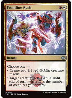 万智牌 鞑契 龙岚录 平/闪 Frontline Rush