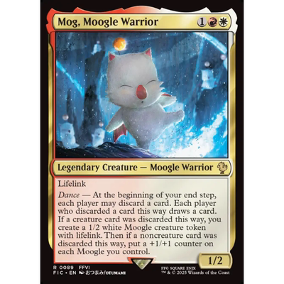 万智牌 莫古力战士莫古 Mog Moogle Warrior 平/闪/扩画 最终幻想