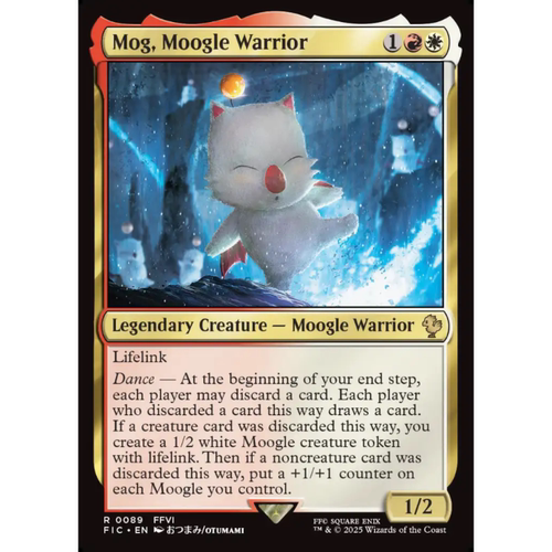 万智牌 莫古力战士莫古 Mog Moogle Warrior 平/闪/扩画 最终幻想