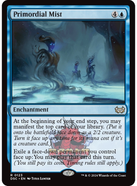 万智牌 原初迷雾 Primordial Mist 英文 暮悲邸:鬼屋惊魂 指挥官