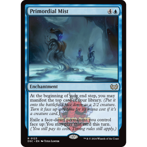 万智牌 原初迷雾 Primordial Mist 英文 暮悲邸:鬼屋惊魂 指挥官