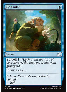 万智牌 consider 详加考虑 TLE 闪