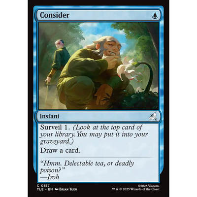 万智牌 consider 详加考虑 TLE 闪