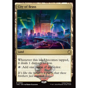 万智牌 TMC 忍者神龟指挥官 City of Brass 黄铜之都 平/闪