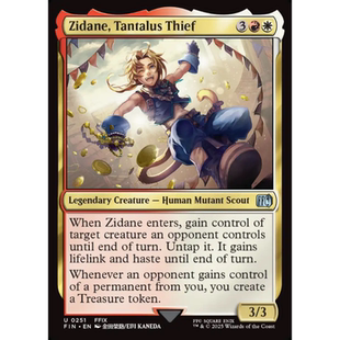 万智牌 坦塔罗斯盗贼吉坦 Zidane Tantalus Thief 平/闪 最终幻想