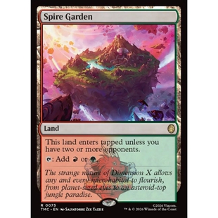 万智牌 TMC 忍者神龟指挥官 Spire Garden 尖塔花园 平/闪