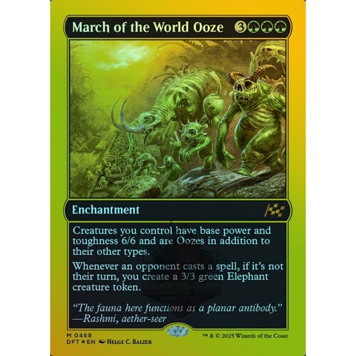 万智牌 闪 流浆行进 March of the World Ooze 英文 冠军闪 乙太