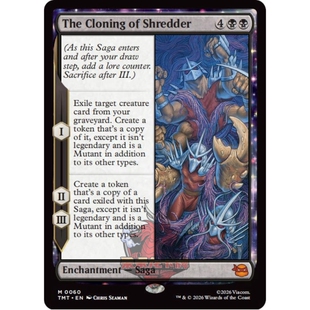 万智牌 忍者神龟 The Cloning of Shredder 施瑞德克隆记 平/闪