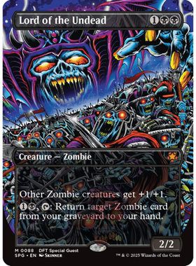 万智牌 不死生物大帝 英文 异画 特别来宾 SPG 平/闪/盒顶 黑色