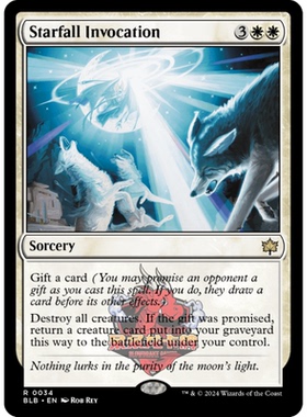 呆呆龙 万智牌 星落祝愿 Starfall Invocation 0034 平/闪