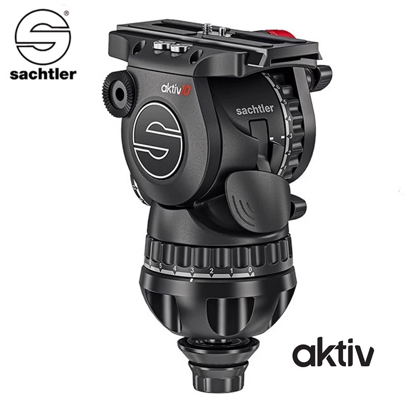Sachtler 萨拿 沙雀aktiv 10 稳定拍摄专业液压阻尼云台 flowtech