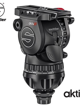 Sachtler 萨拿 沙雀aktiv 10 稳定拍摄专业液压阻尼云台 flowtech