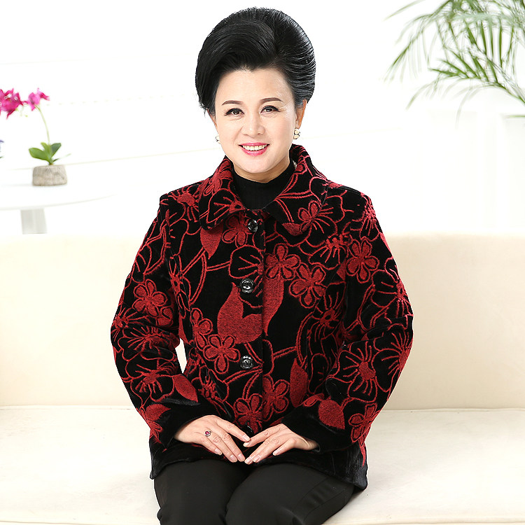 大码婚礼晚宴会中老年女装冬休闲羊毛外套妈妈装200斤可穿超特肥|ruв категории Женская одежда, в пожилых женщин - от Buy2taobao.com для оказания профессиональной услуги покупки агента Taobao
