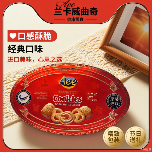 Aee兰卡威风情曲奇饼干180g