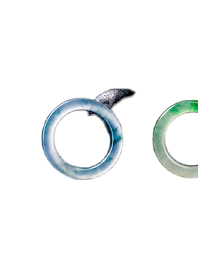 七彩云南翡翠手镯饰品和田玉吊坠直播间专拍链接