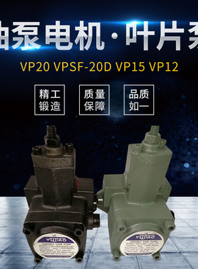 液压泵 变量叶片泵 油泵电机 叶片泵 VP20 VPSF-20D VP15 VP12
