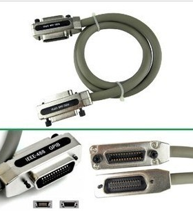 工业级IEEE488、GPIB数据线、GBIP电缆端子PCI工控总线、1.5米线