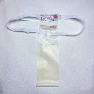 沿色136新款超薄全透明胶皮性感低腰无痕隐形T字卫生带防漏月经带