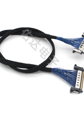 8K高速同轴线极细屏线0.5间距高速信号传输线缆FI-RE51P41P同反面