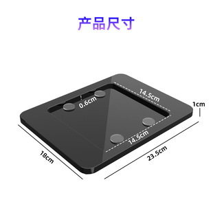 适用于2023/2024款24寸iMac桌面加宽底座 苹果M4一体机桌面支架