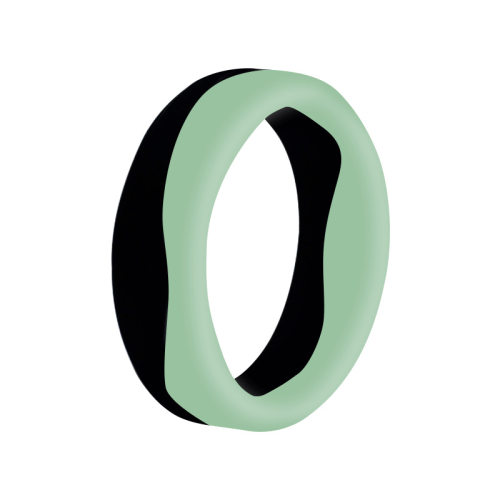 亚马逊硅胶双色戒指多巴胺silicone rings硅胶戒指运动指环小红书