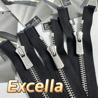 现货Excella拉链YKK高端