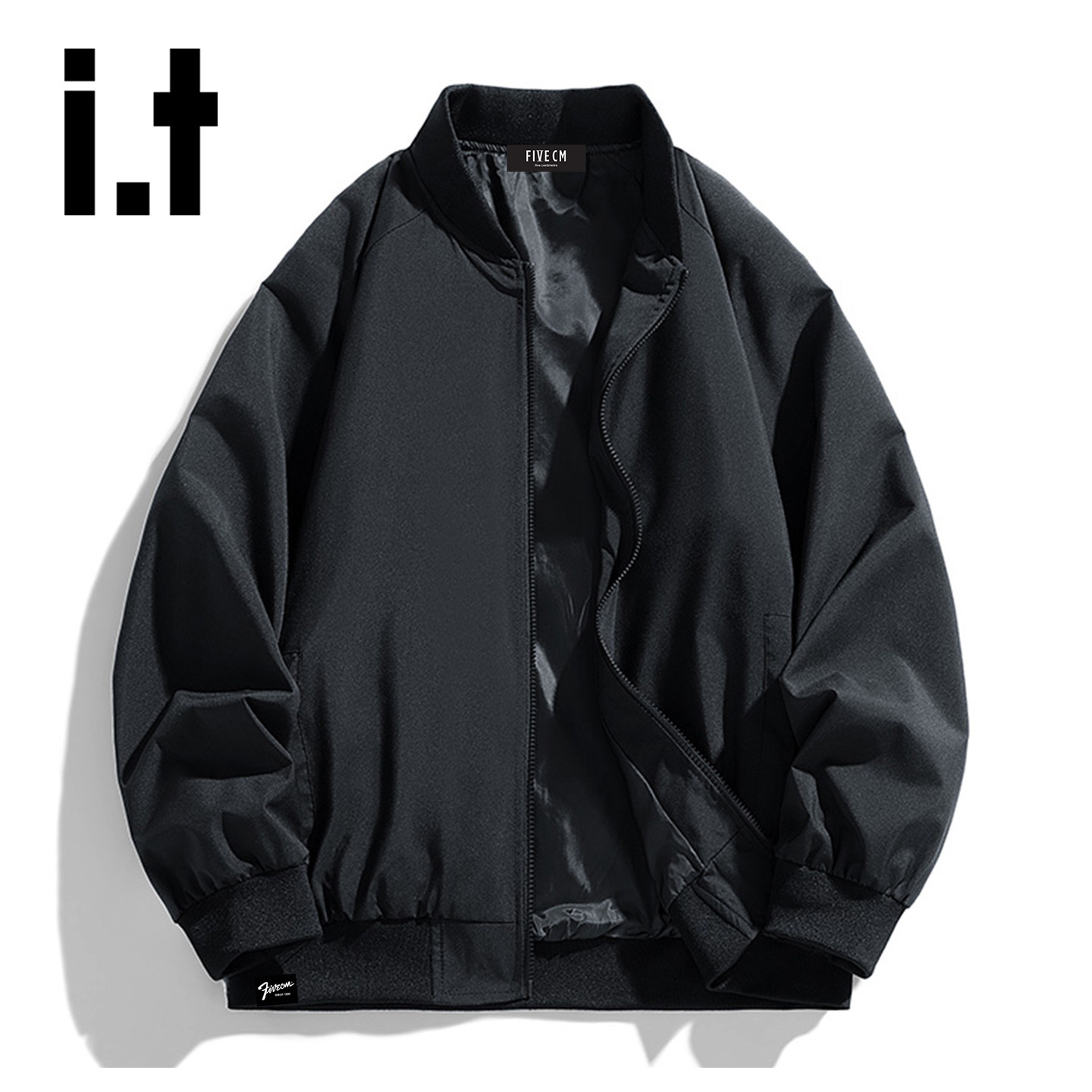 it :5cm/FIVECM飞行港风夹克外套男士春秋季新款休闲棒球服冲锋衣