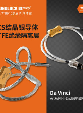 Crystal cable晶彩Da Vinci达芬奇HiEnd音响电源信号线圆声带行货