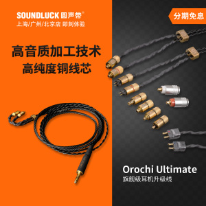 Brise Audio OROCHI大蛇Ultimate旗舰级耳机升级对录线圆声带行货
