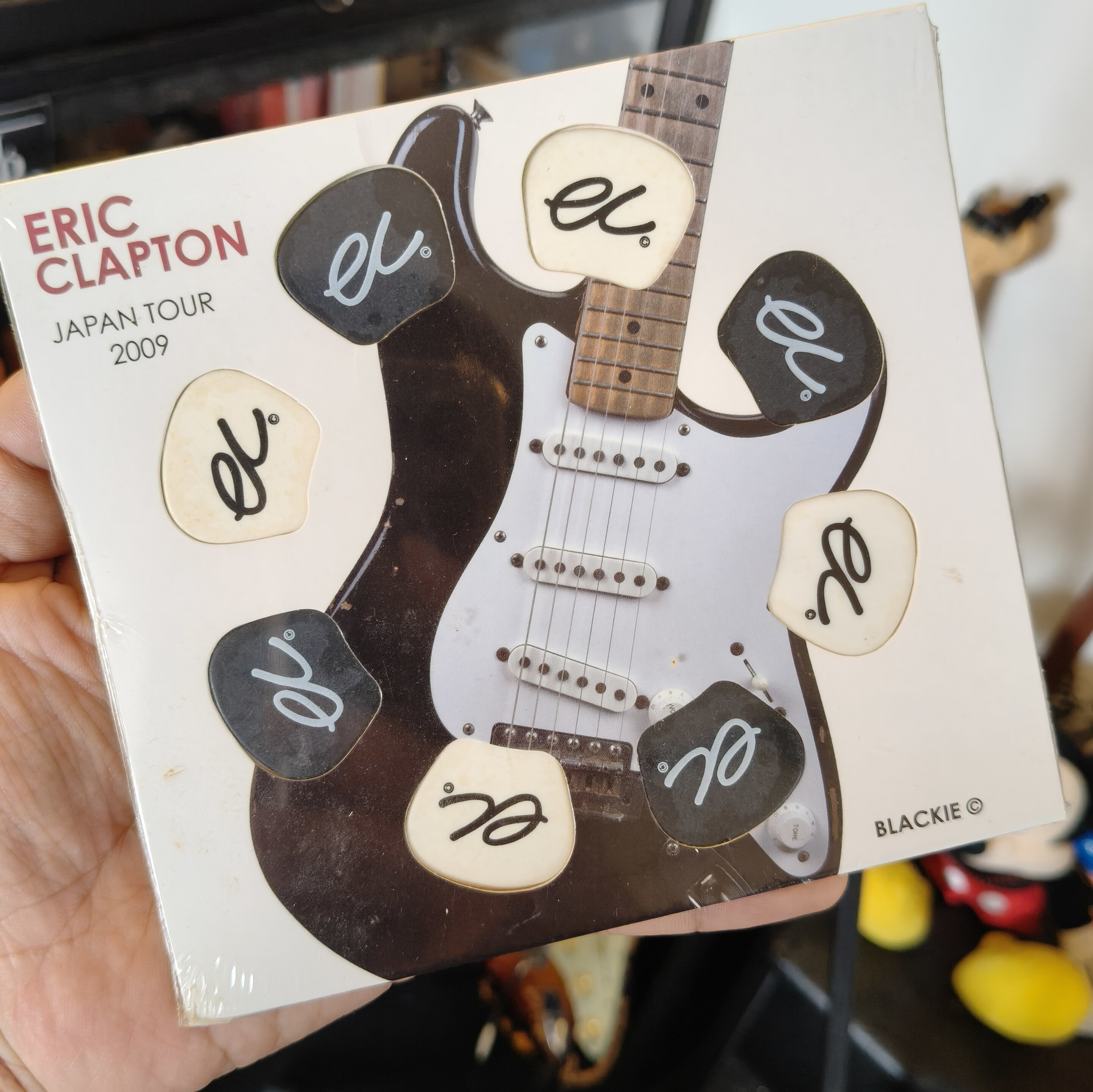 绝版2009 eric clapton 演唱会吉他拨片套装