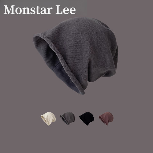 MonstarLee素颜卷边堆堆帽