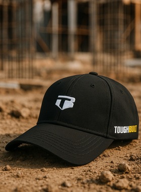 TOUGHBUILT拓必得TBD-C05帽子棒球帽黑色遮阳帽防晒简约鸭舌帽