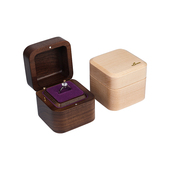 木质戒指音乐盒八音盒结婚闺蜜情侣送女朋友圣诞节礼物情人节七夕