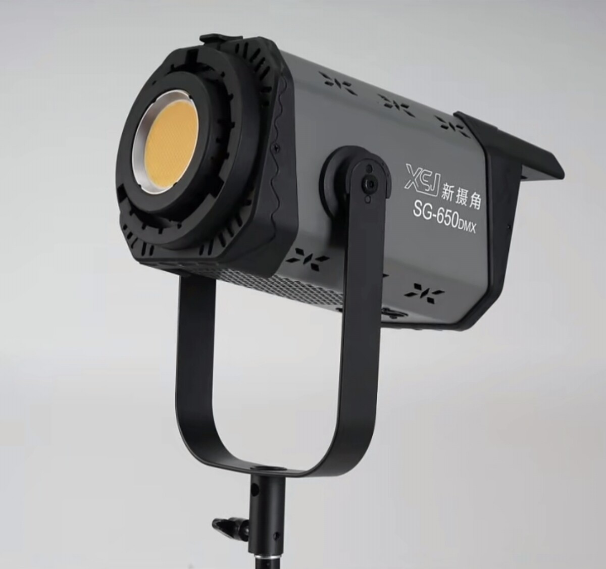 新品新摄角650w瓦500瓦wDMX双色摄影补光灯影视灯大功率LED温直播