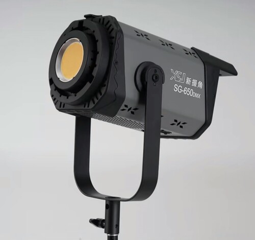 预售 新摄角650w瓦500瓦w双色影视灯大功率LED温直播补光灯摄影灯