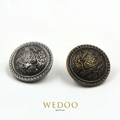 铜皮扣空心纯铜英伦风男外套扣