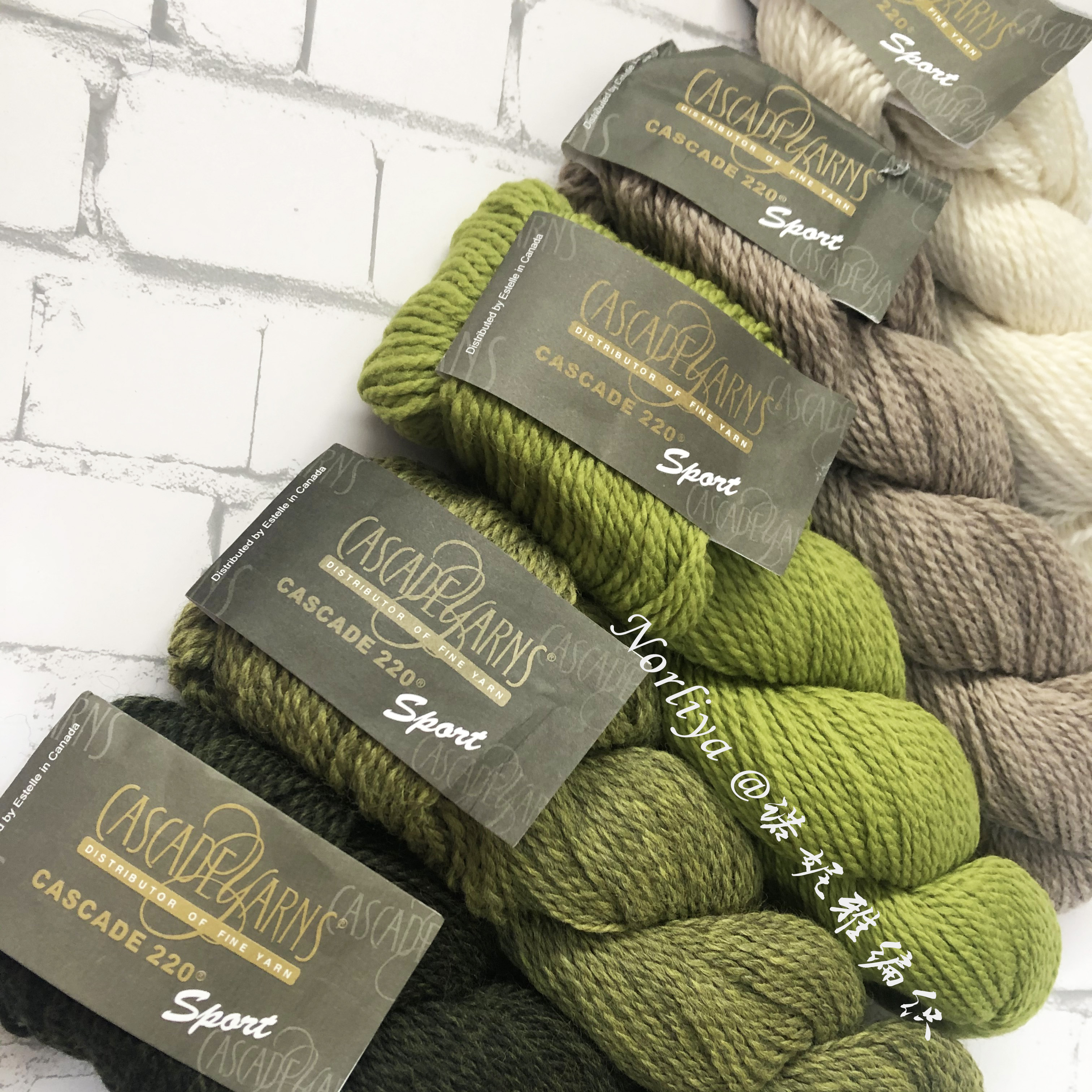 cascade220sport手编纯羊毛线