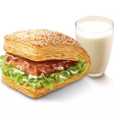 自助下单kfc肯德基早餐券全国通用熏鸡法风烧饼培根蛋法风烧饼