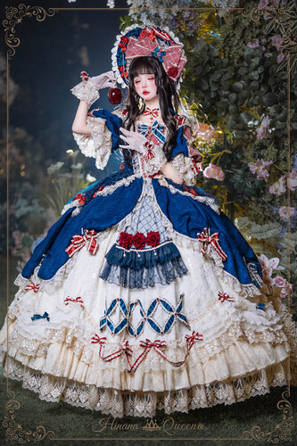 白雪姬花嫁婚纱hinanaqueena童话