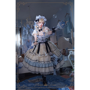 现货*梦境爱丽丝*HQ幻祈HinanaQueena*华丽茶会主题洛丽塔洋装