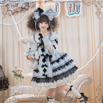 定金*HQ幻祈*HinanaQueena*爱丽丝瓷偶DOLL型lolita裙